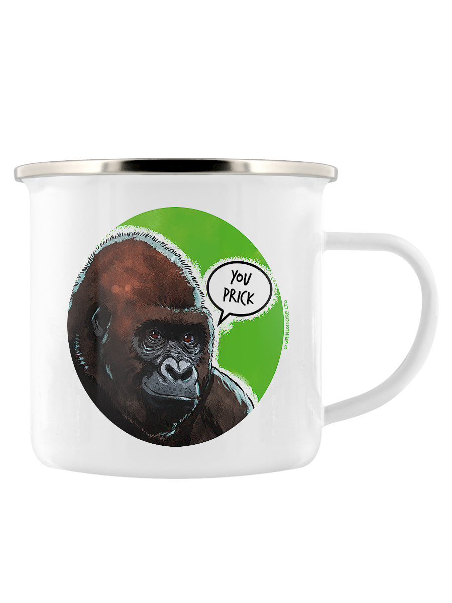 Cute But Abusive - You Prick Enamel Mug