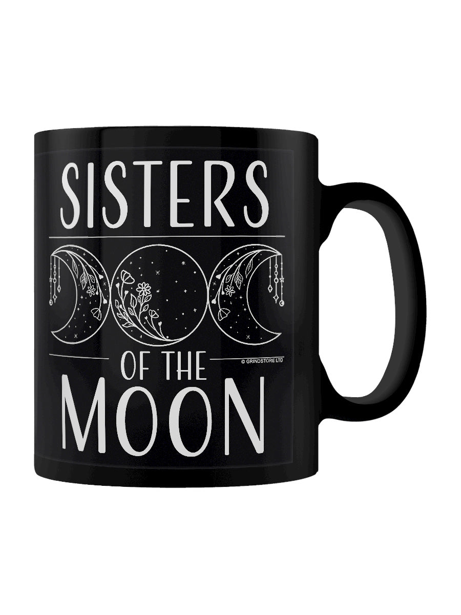 Sisters Of The Moon Black Mug