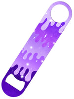Purple Galaxy Drip Bar Blade Bottle Opener