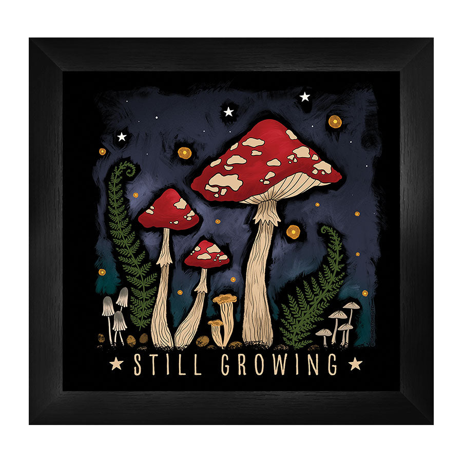 Still Growing Framed Print