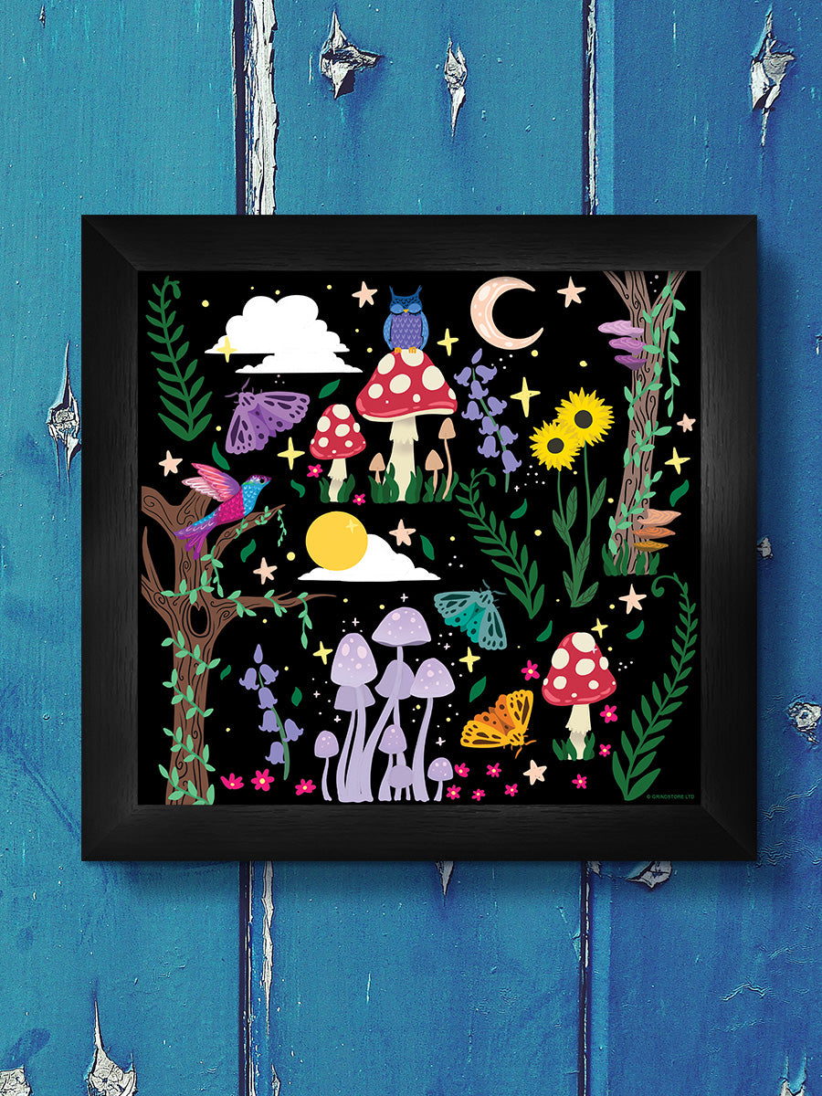 Forest Friends A World You Can Get Lost In Framed Print
