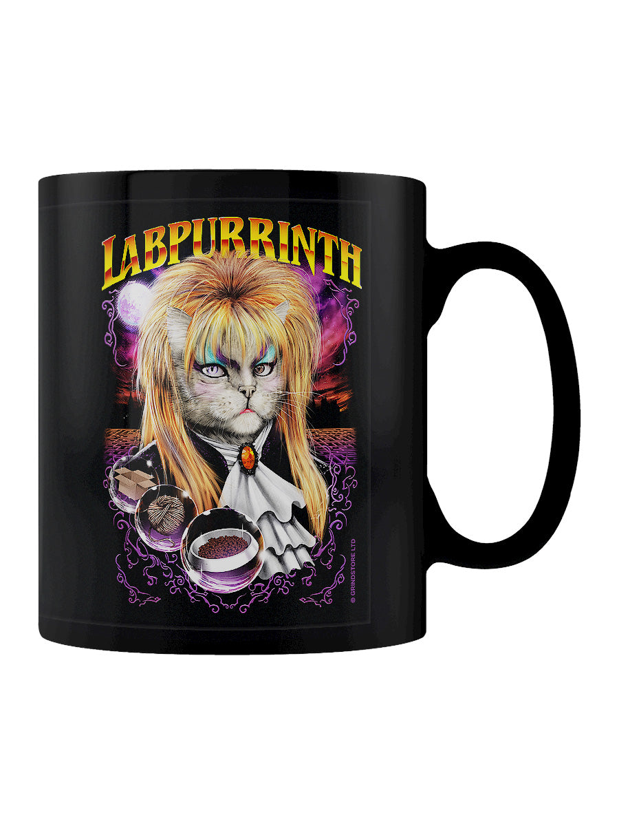 Horror Cats Horror Cats Labpurrinth Black Mug