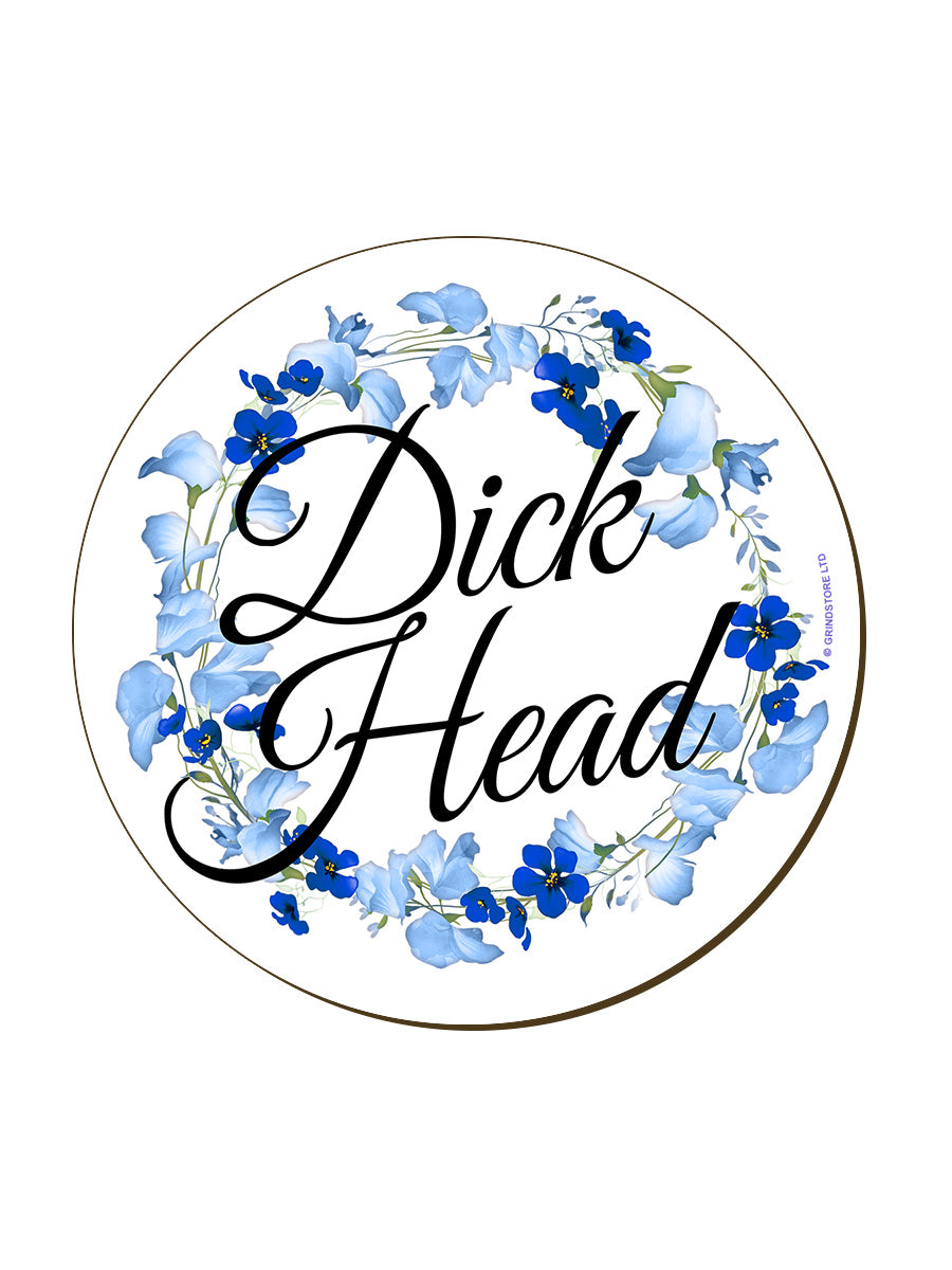 Dickhead Floral Coaster