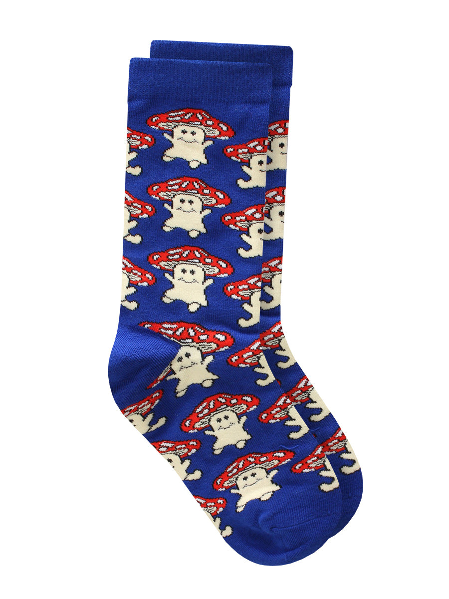 Twisted Soles Little Mushrooms Adult Socks Size UK 3-7
