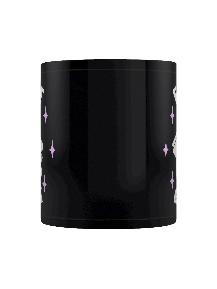 Galaxy Ghouls Future Ghost Black Mug