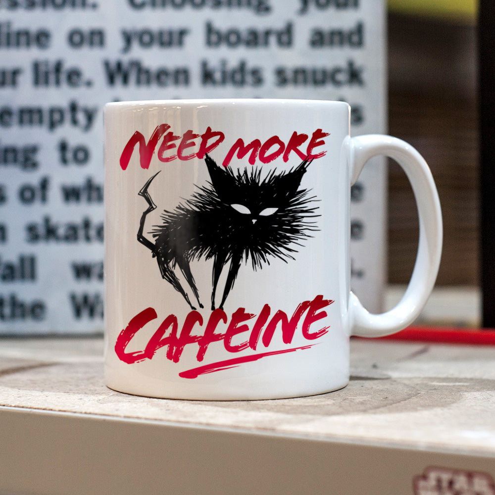 Need More Caffeine Cat Mug