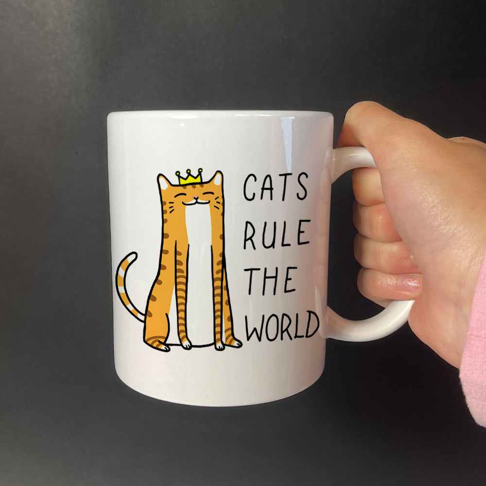 Cats Rule The World Mug