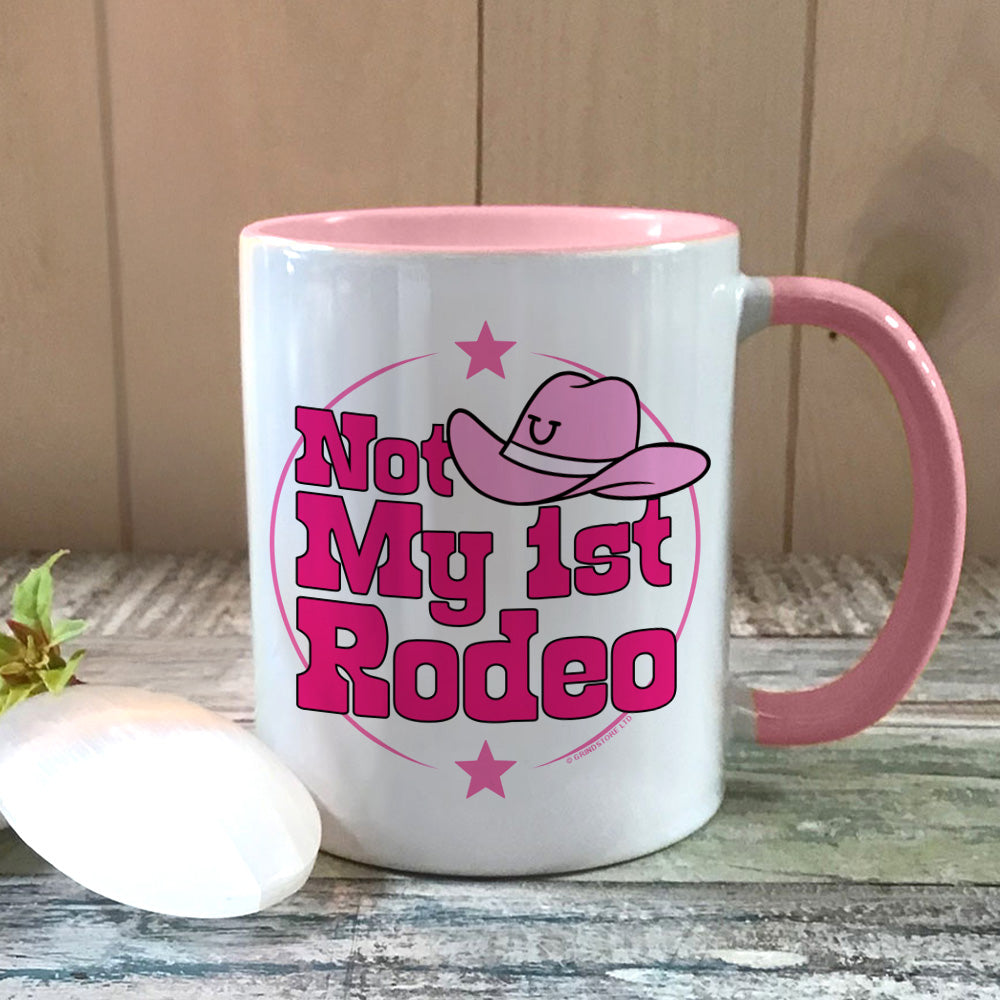 Not My 1st Rodeo Pink Inner 2-Tone Mug