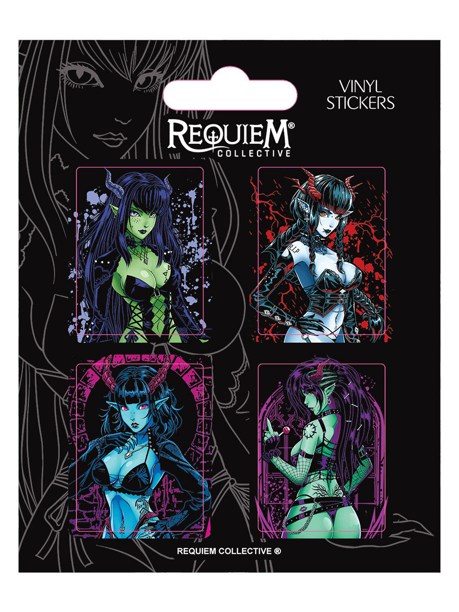 Requiem Collective Vinyl Sticker Set