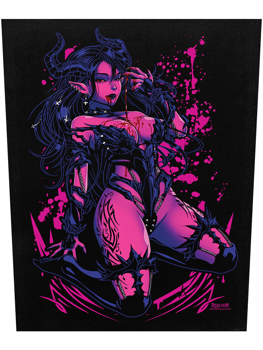 Requiem Collective Kat Back Patch