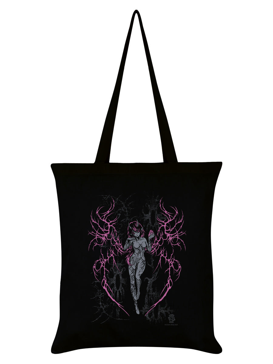 Cosmic Boop Shinzo Black Tote Bag