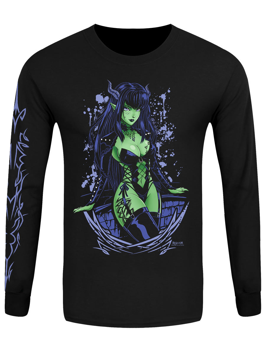 Requiem Collective Halle Black Long Sleeve T-Shirt