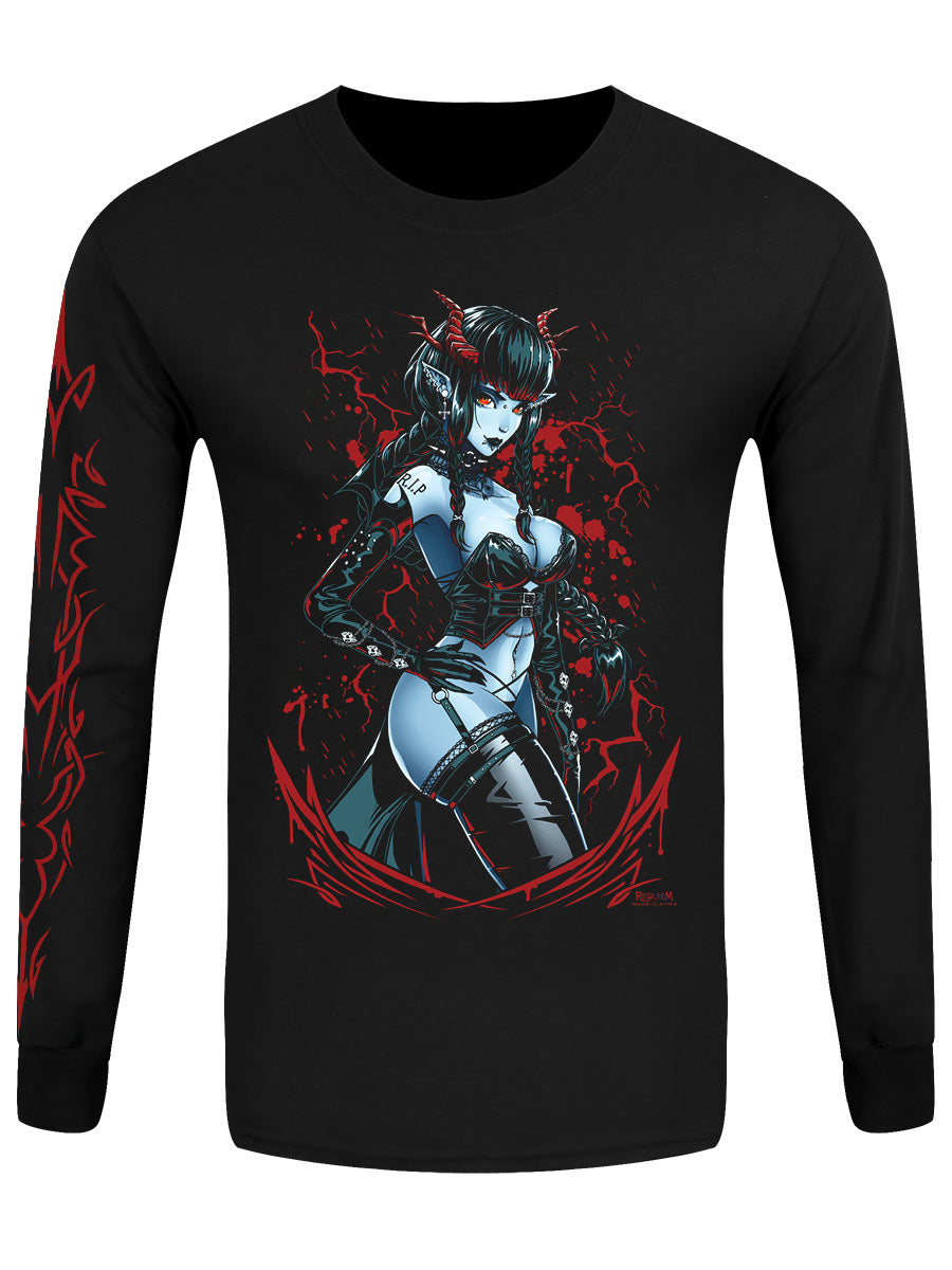 Requiem Collective Ruby Black Long Sleeve T-Shirt