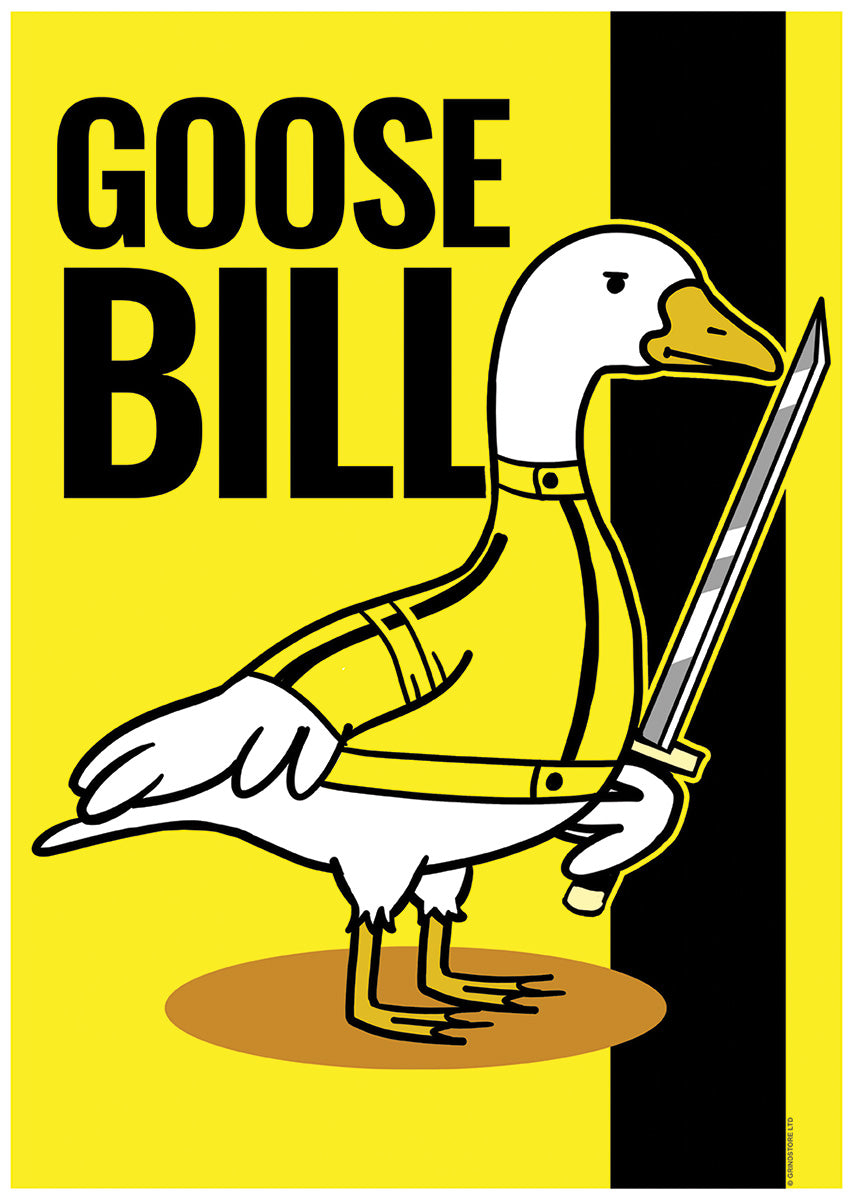 Silly Goose Goose Bill Mini Poster