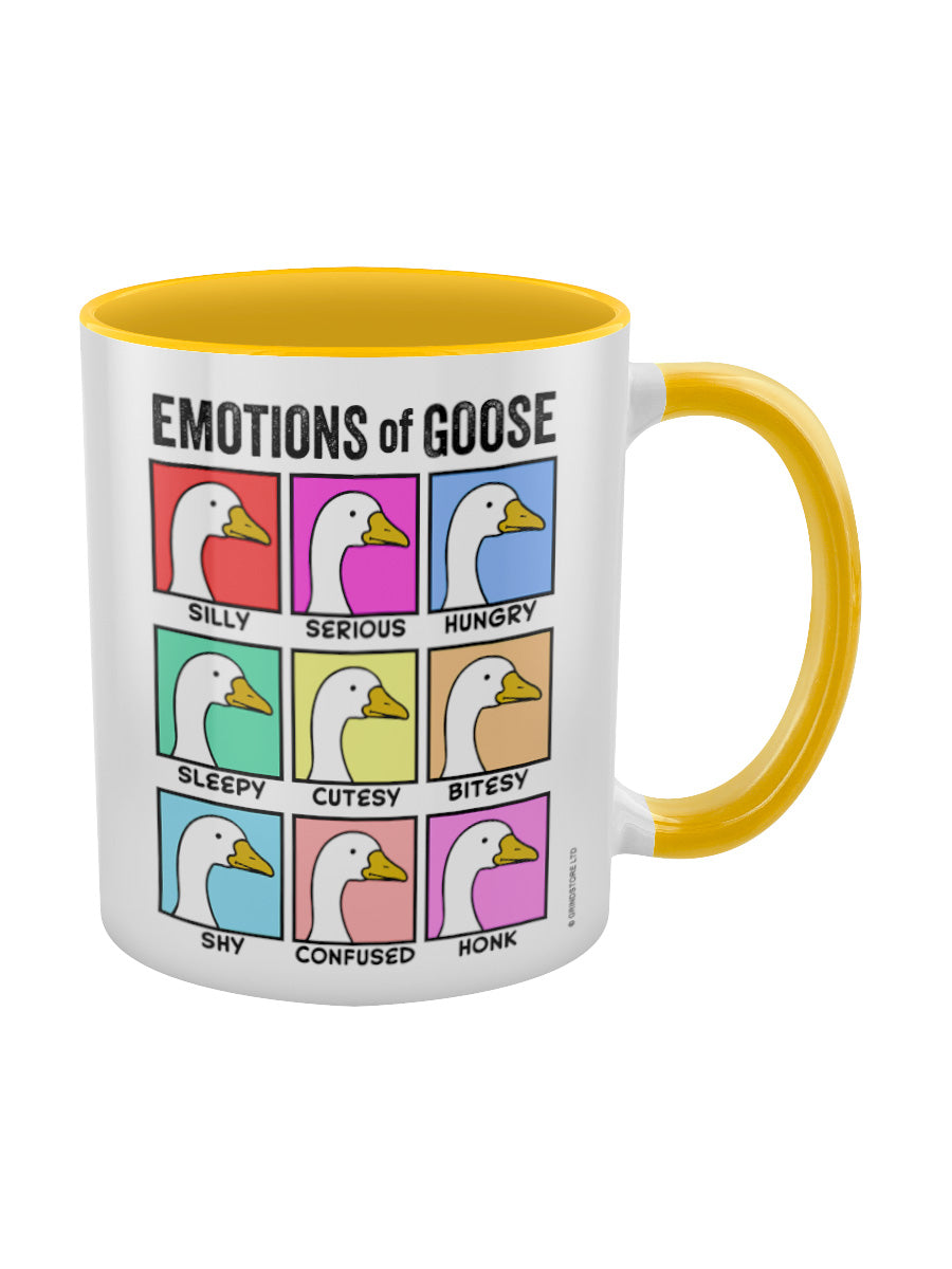 Silly Goose Emotions Of Yellow Inner 2-Tone Mug