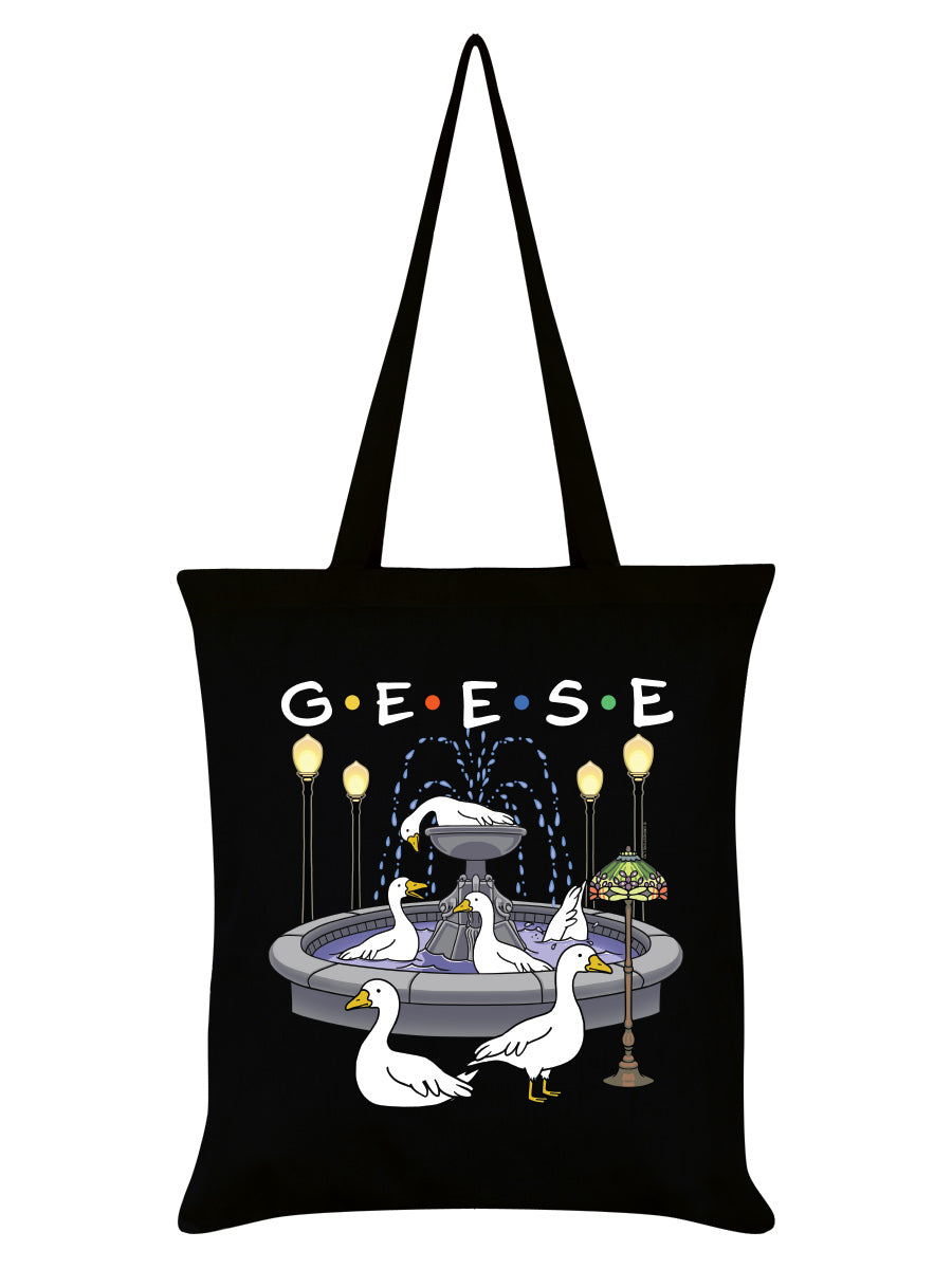 Silly Goose G.E.E.S.E. Black Tote Bag