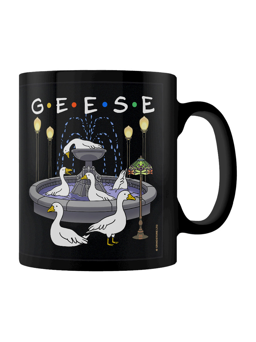 Silly Goose G.E.E.S.E. Black Mug