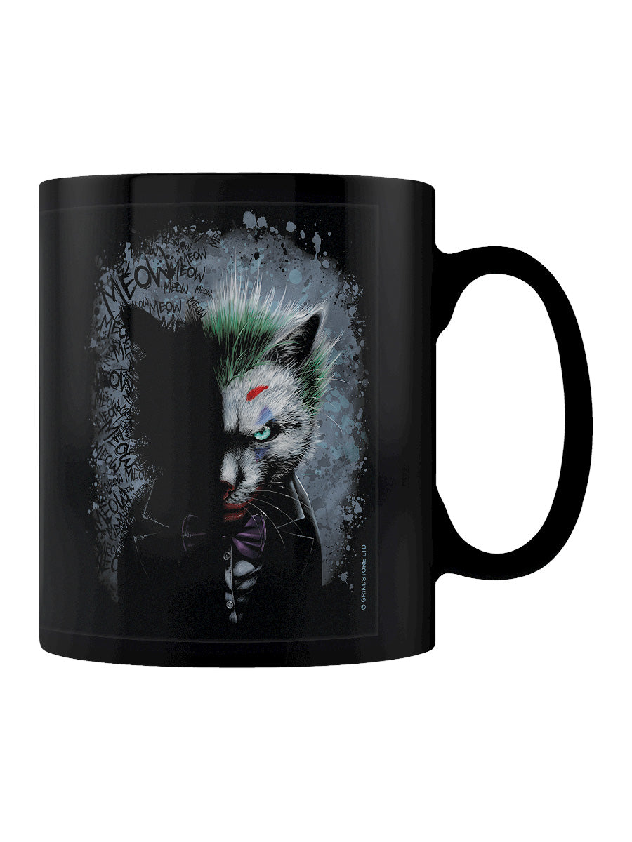 Horror Cats Meow, Meow, Meow! Black Mug