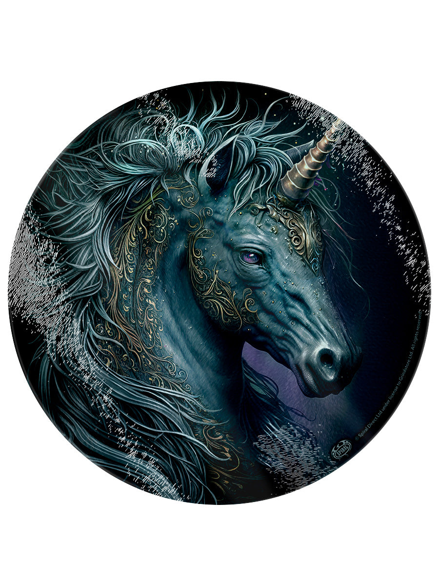 Spiral Celtic Unicorn Circular Chopping Board