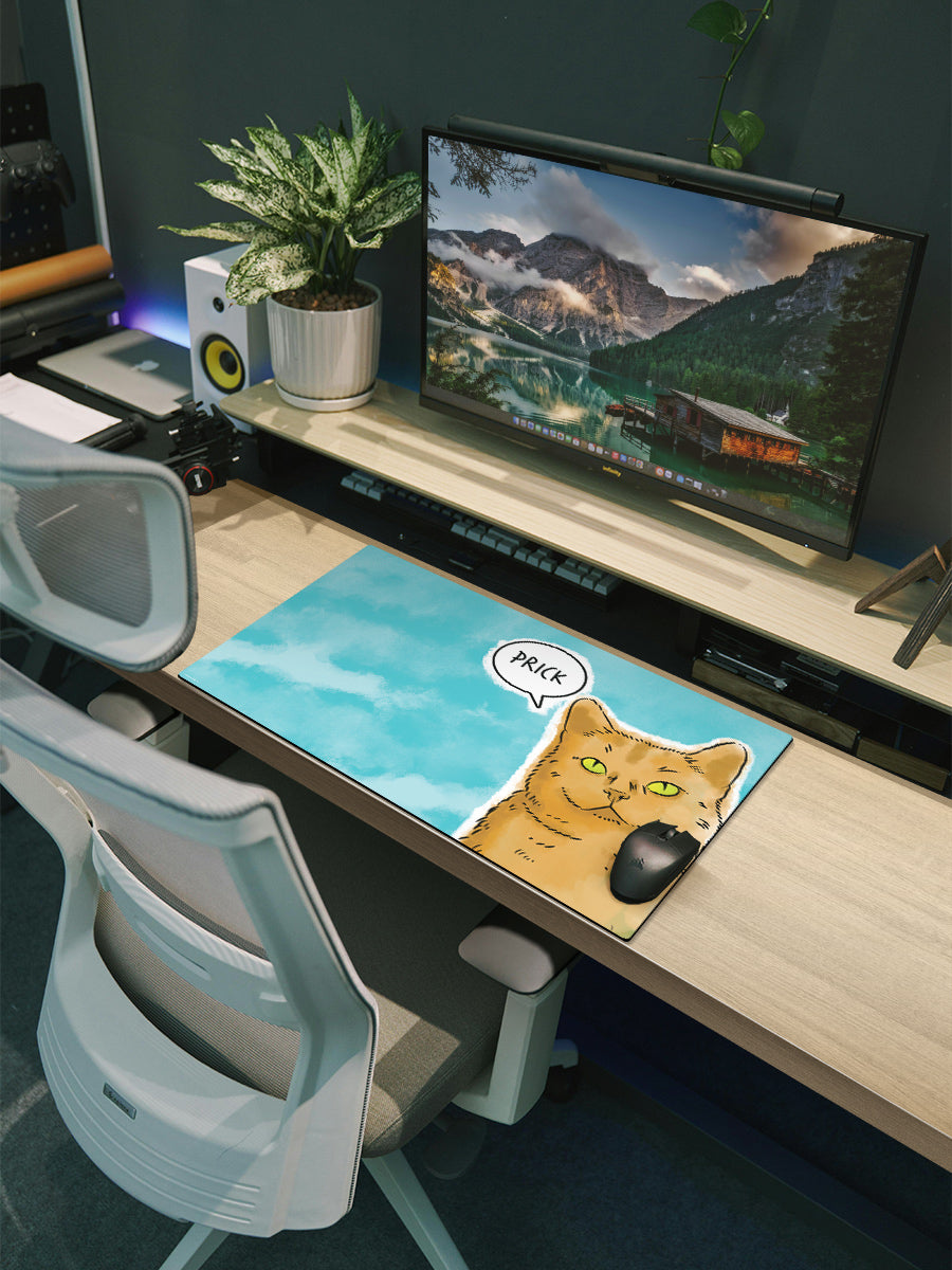 Cute But Abusive Prick XL Mouse/Desk Mat