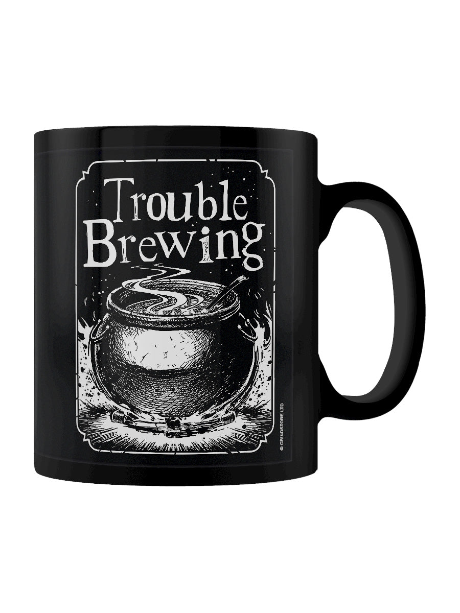 Trouble Brewing Black Mug