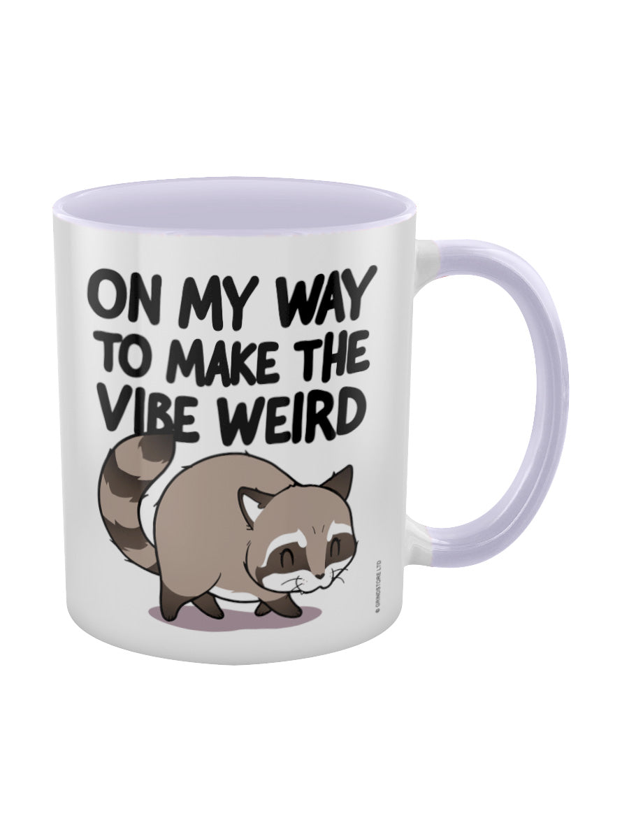 On My Way To Make The Vibe Weird Lilac Inner 2-Tone Mug