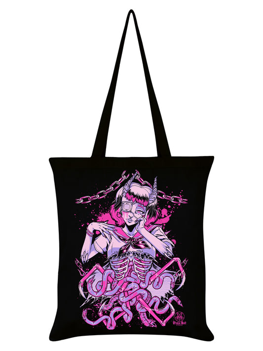 Pinku Kult Vivisect Black Tote Bag