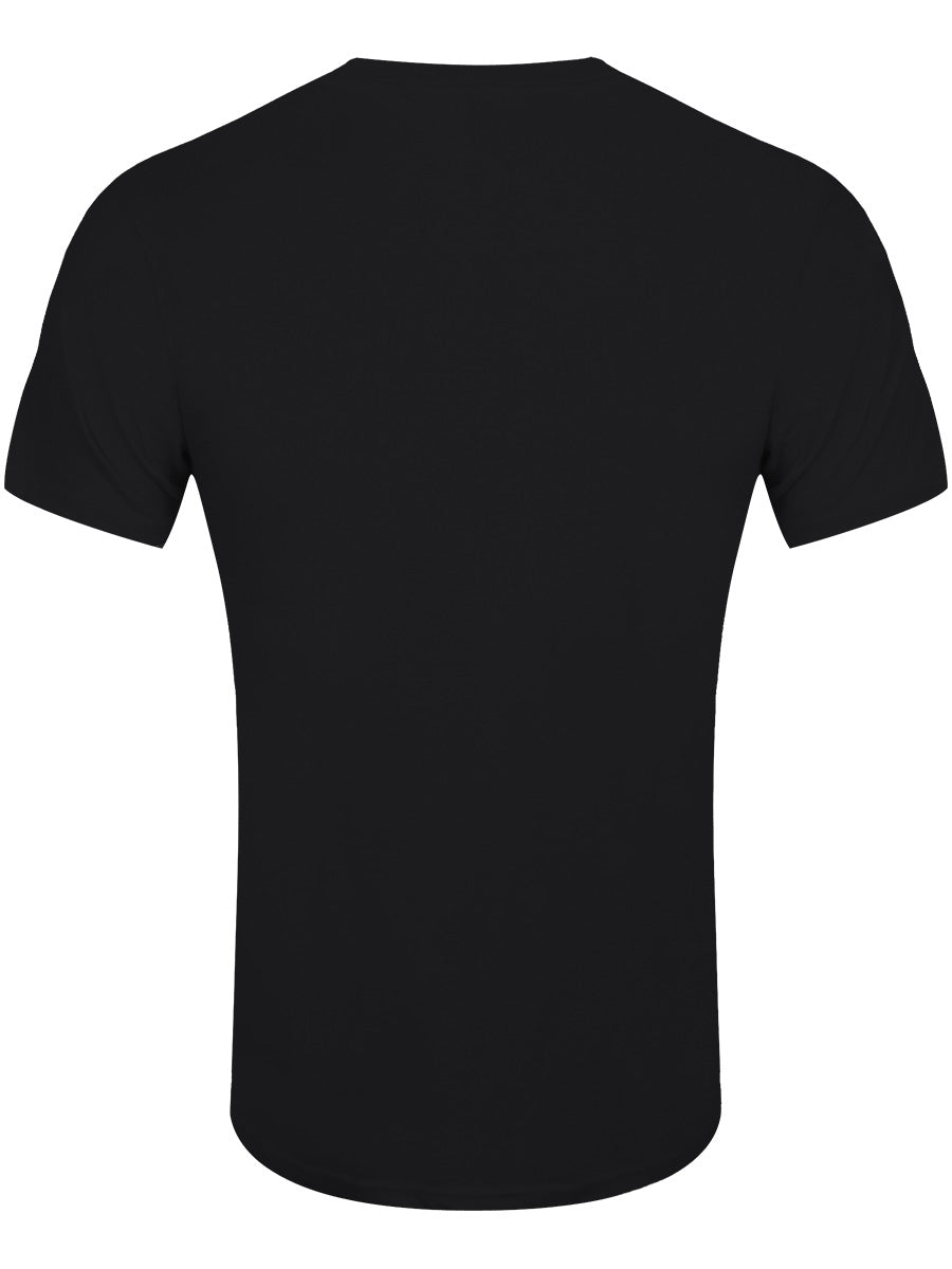 Cosmic Boop Split Men's Black T-Shirt