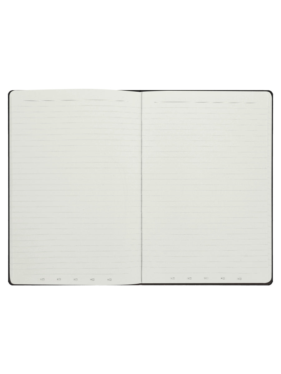 Salem Book Club Black A5 Hard Cover Notebook