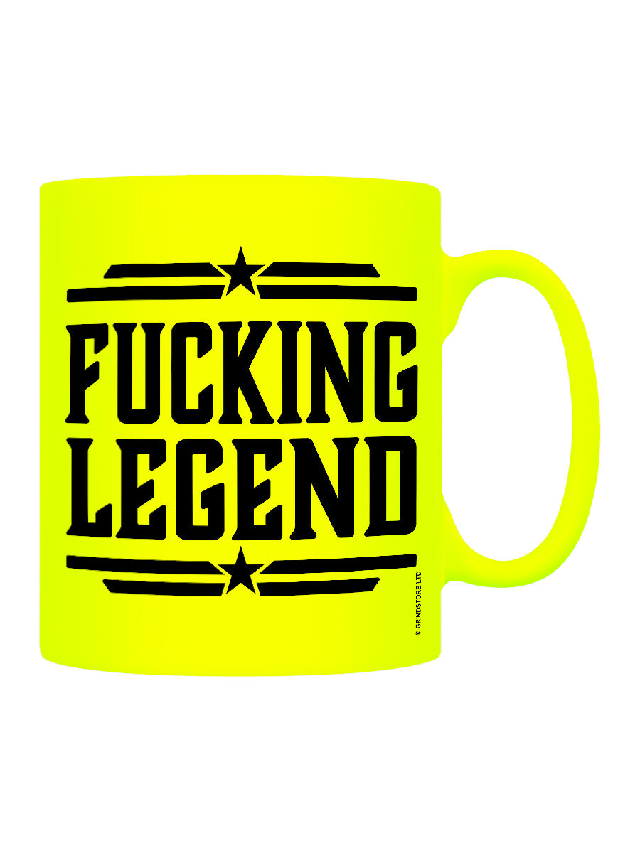 Fucking Legend Yellow Neon Mug