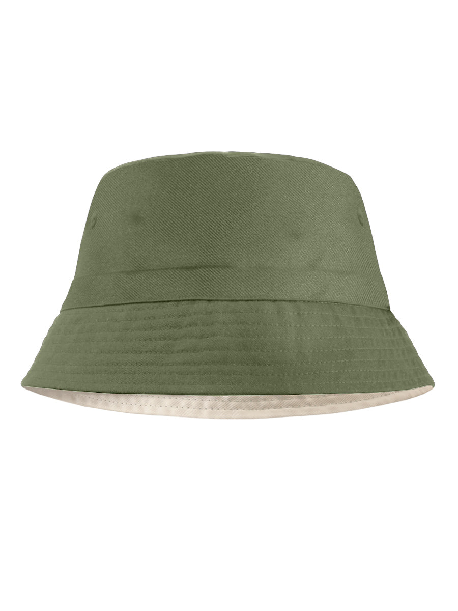 Silly Goose Olive Green Bucket Hat