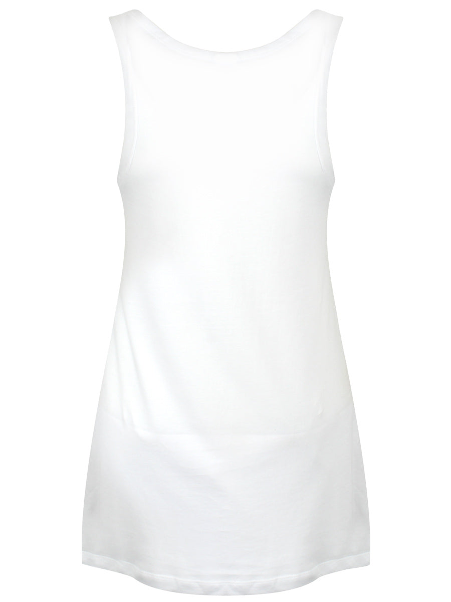 They Can't Burn Us All Ladies White Floaty Vest