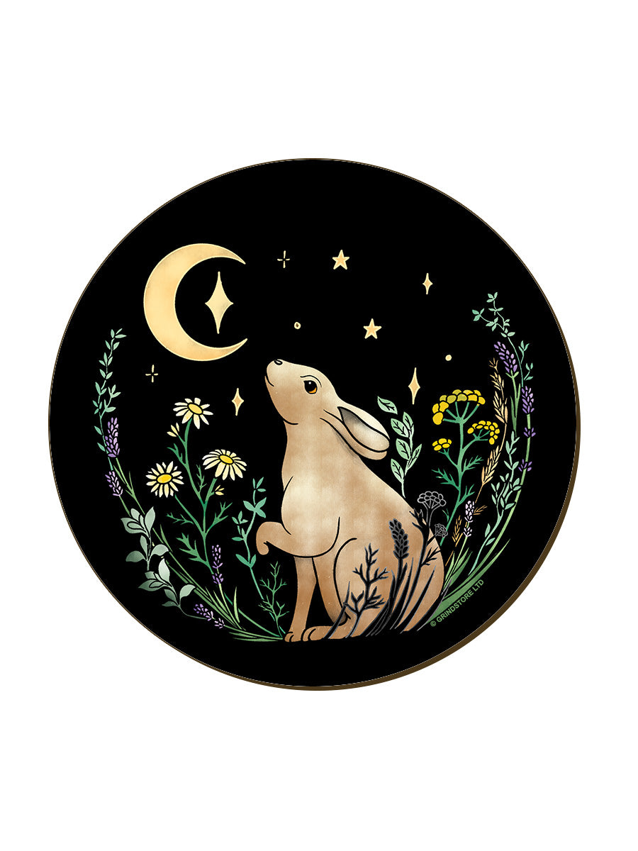Moon Gazer Circular Coaster