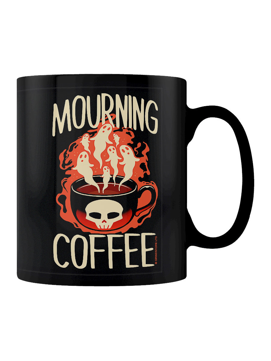 Halloween Mourning Coffee Black Mug