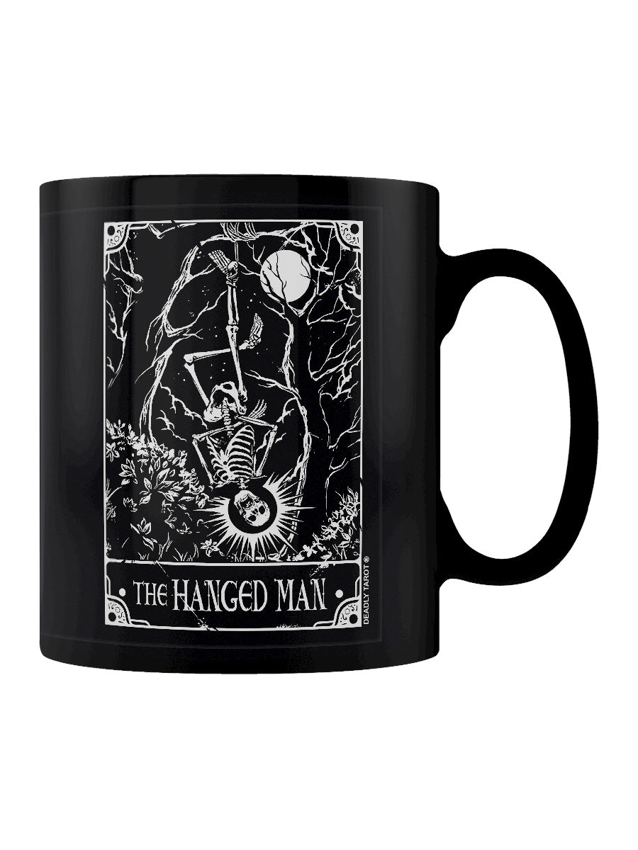 Deadly Tarot The Hanged Man Black Mug
