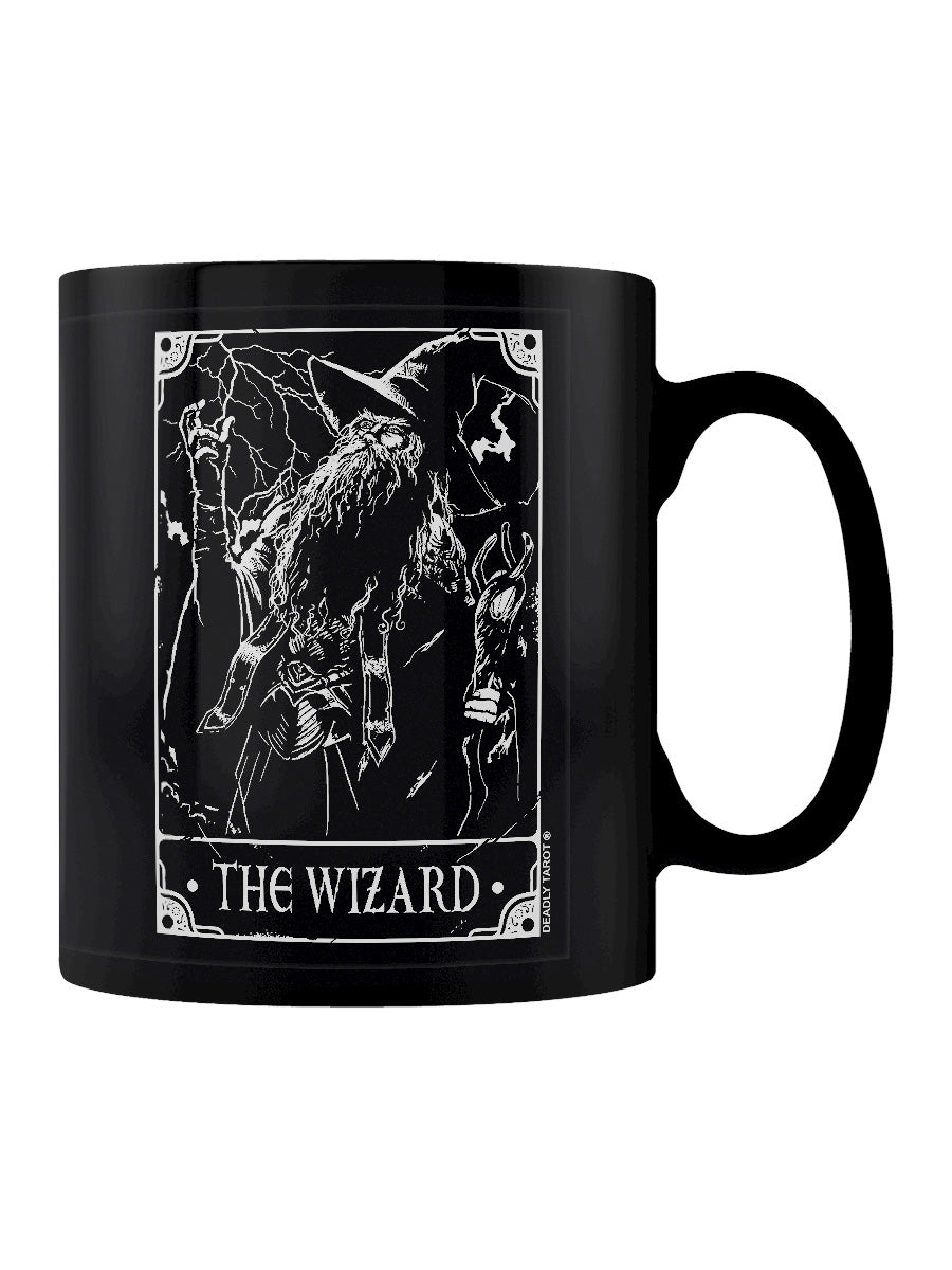 Deadly Tarot The Wizard Black Mug
