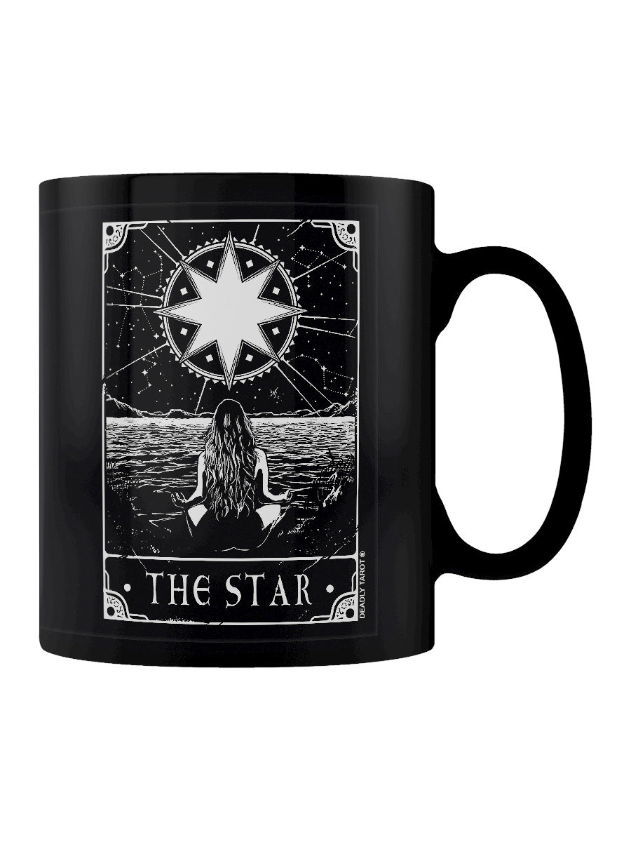 Deadly Tarot - The Star Black Mug