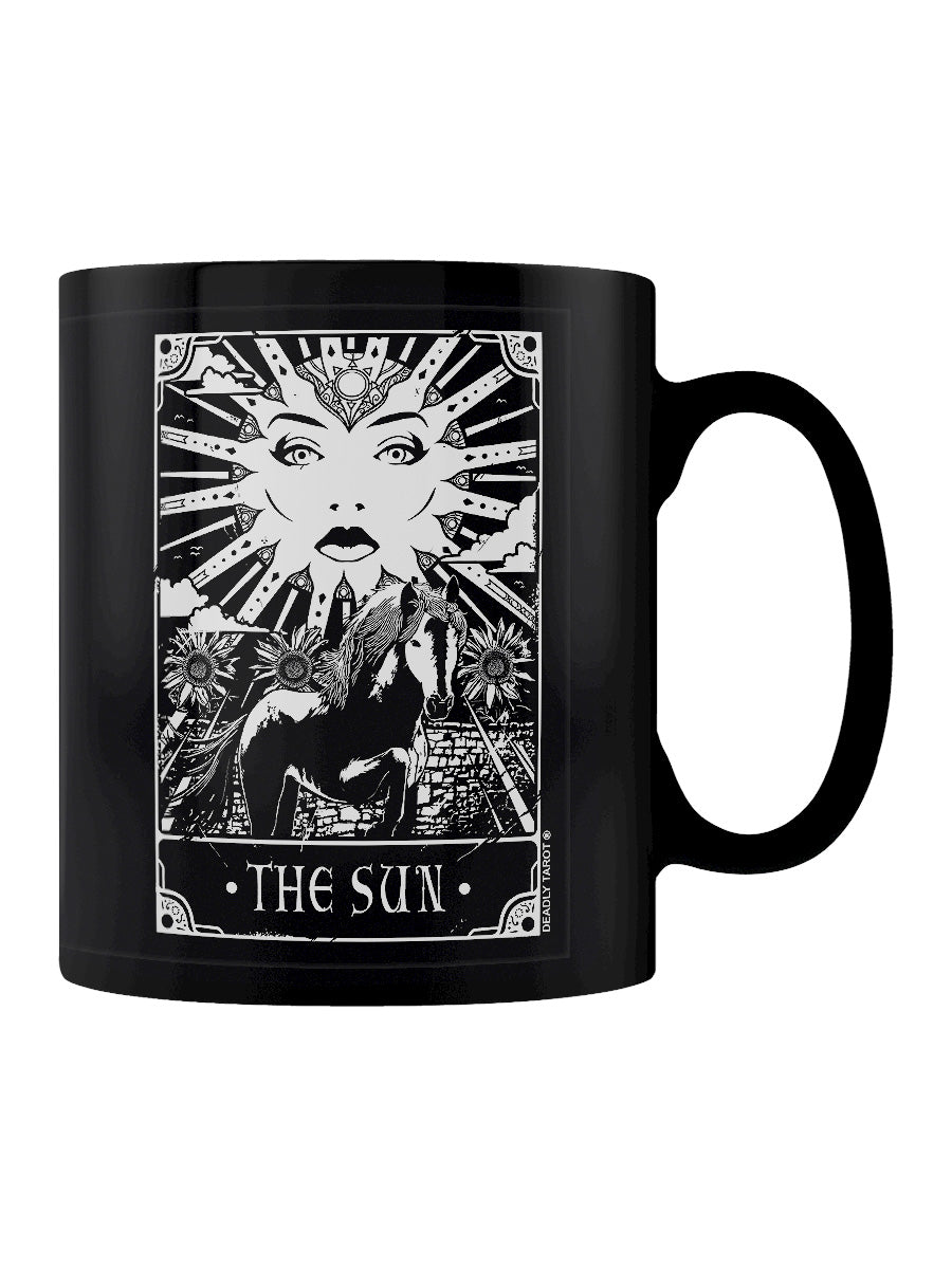 Deadly Tarot - The Sun Black Mug