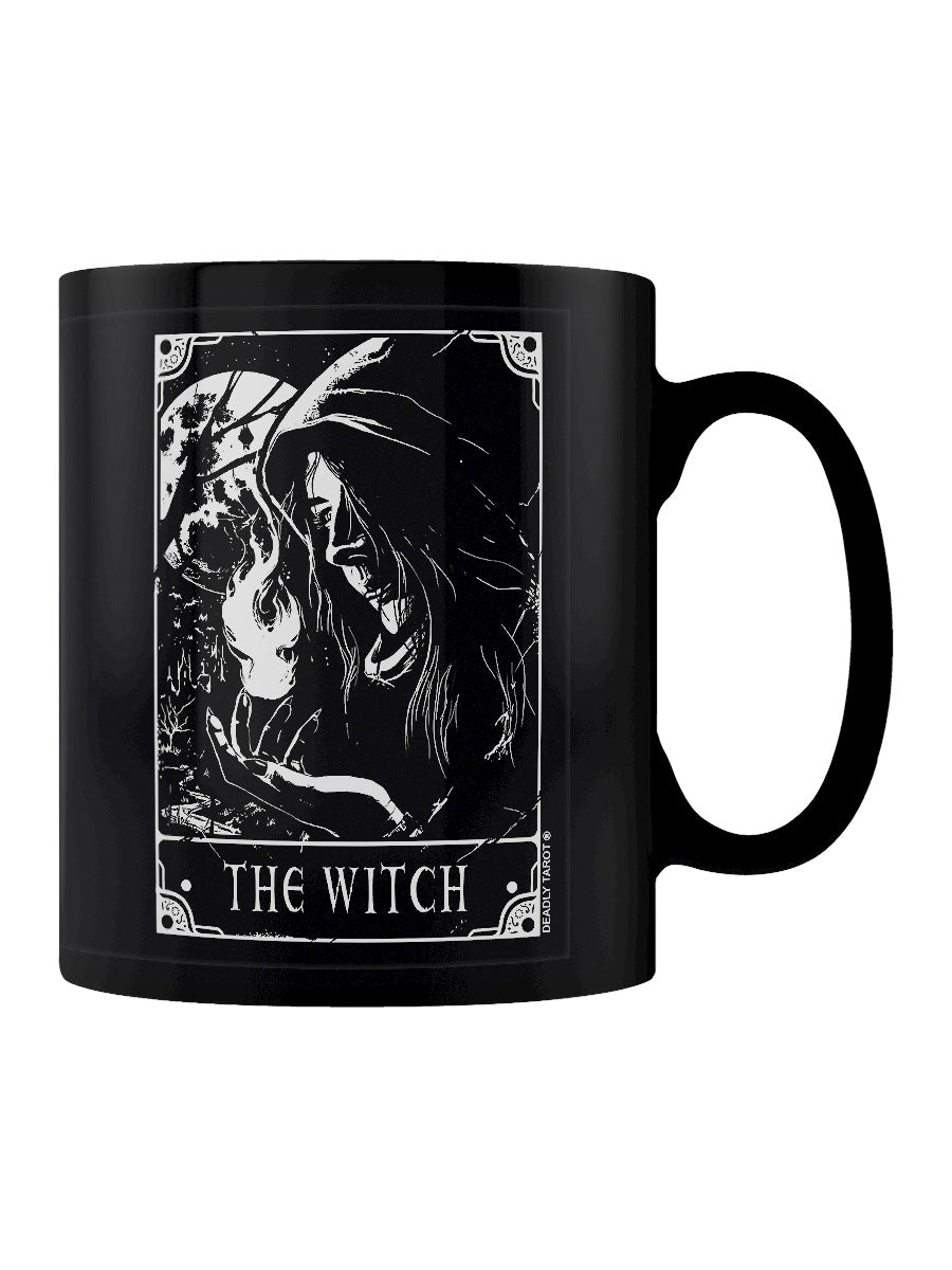 Deadly Tarot - The Witch Black Mug