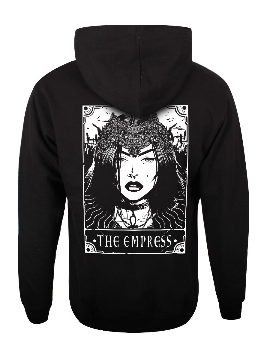 Deadly Tarot - The Empress Unisex Black Pullover Hoodie