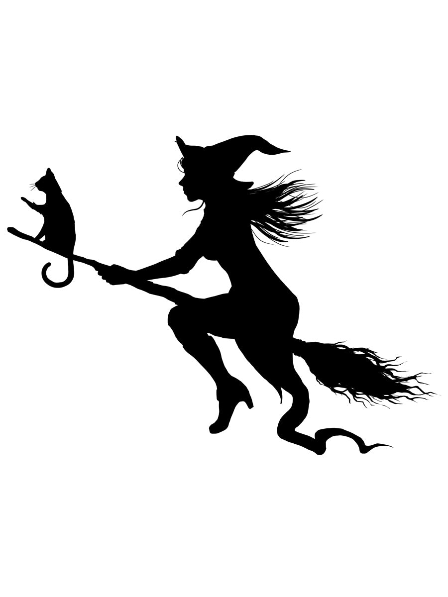 Witch Silhouette Halloween Mug