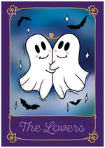The Lovers Ghost Tarot Mini Poster