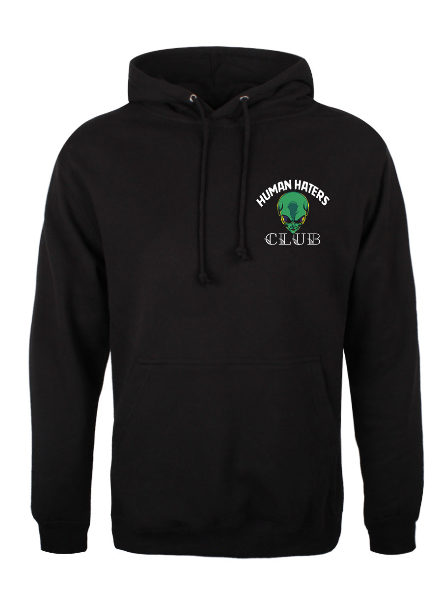 Human Haters Club Unisex Black Pullover Hoodie
