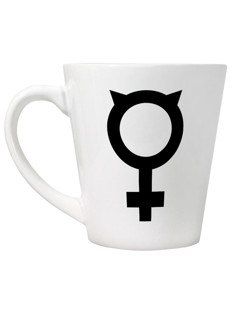 Feminist Cat Latte Mug