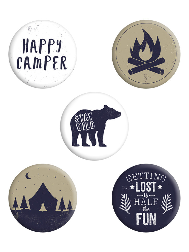 Getting Lost Is Half The Fun! Badge Pack