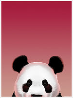 Inquisitive Creatures Panda Mini Poster