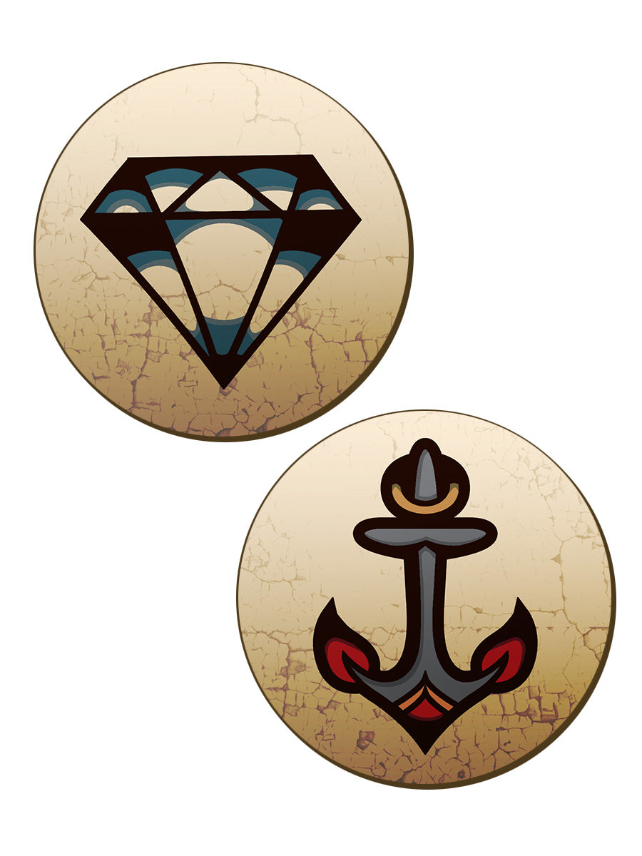 Coaster Set Back