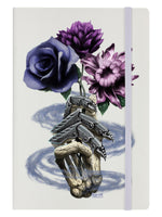 Requiem Collective Death's Bouquet A5 Hard Cover Cream Notebook