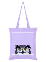 Inquisitive Creatures Lilac Tote Bag