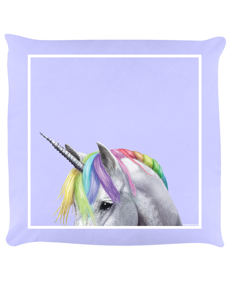 Inquisitive Creatures Rainbow Unicorn Cushion